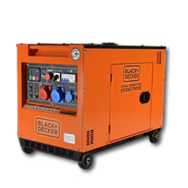 Black-Decker- generator-BXGND7900E- aggregaat-7,7kva-